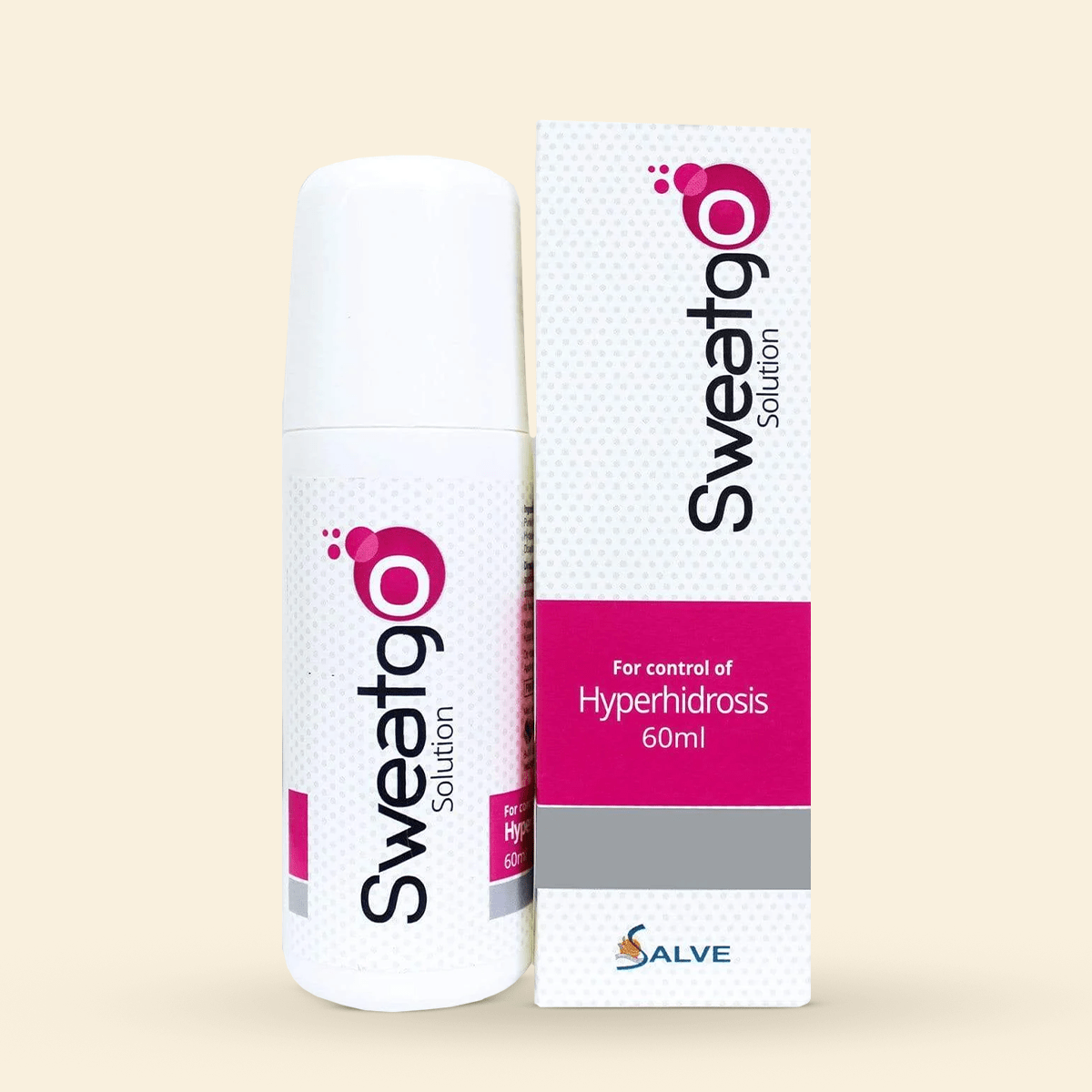 Shoprythm Sweatgo,Best Selling Pack of 1 Copy of Salve Sweatgo Hyperhidrosis Anti-Perspirant For Sweat